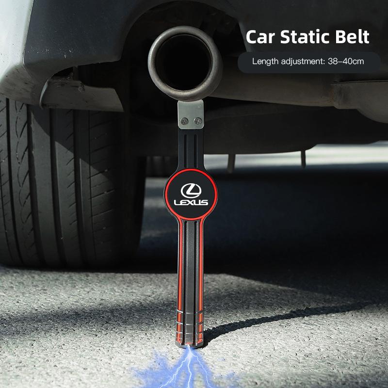QDDY3 1Pcs car anti-static tape Accessories For Lexus F SPORT LBX NX RX 350h 450h ES UX 300e GS GX LS LX CT LC RC GX460 Ct200h IS250