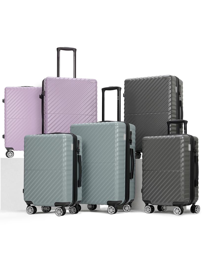 ELLE Flow Polycarbonate Suitcase 28-Inch Large Luggage Suitcase