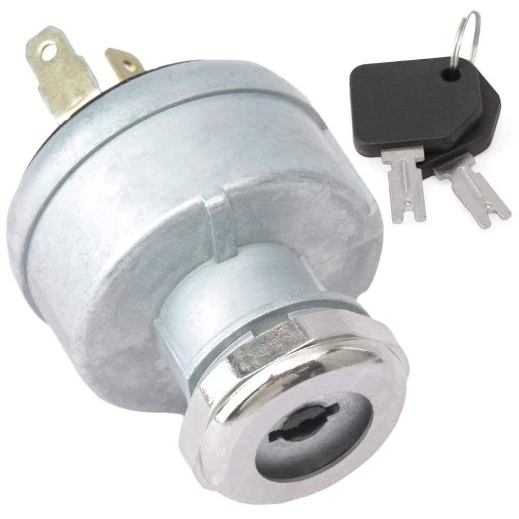 4292483 Ignition Starter Switch Replacement for Clark for Hyster TO015B Forklift for Pollak 31-297 3 Position Ignition Switch Assembly Lock Cylinder