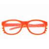 Plastic Transparent Plastic Glasses Transparent Colorful Doll Glasses  Children Toy
