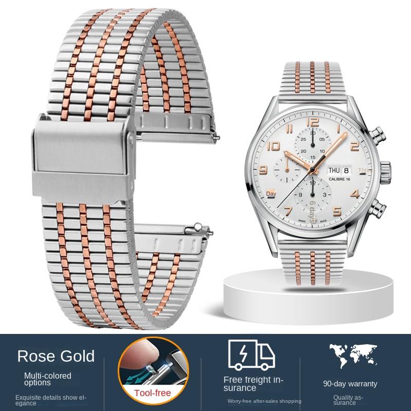 Ремешок для часов с быстрой заменой для Tissot citizen Casio Armani fossil мужской женский из нержавеющей стали 18 мм 20 мм 22