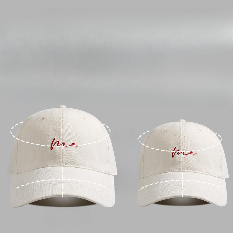 Бейсболка, закрывающая лицо, и маленькая шляпка для женщин, новая, для большой головы и бейсболка, мужская, японская и корейская версия, с буквами, модная