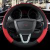 Для SEAT Exeo 2008 ~ 2013 Автомобильный чехол на руль из искусственной кожи Нескользящий 9 цветов Автоаксессуары Быстрая доставка