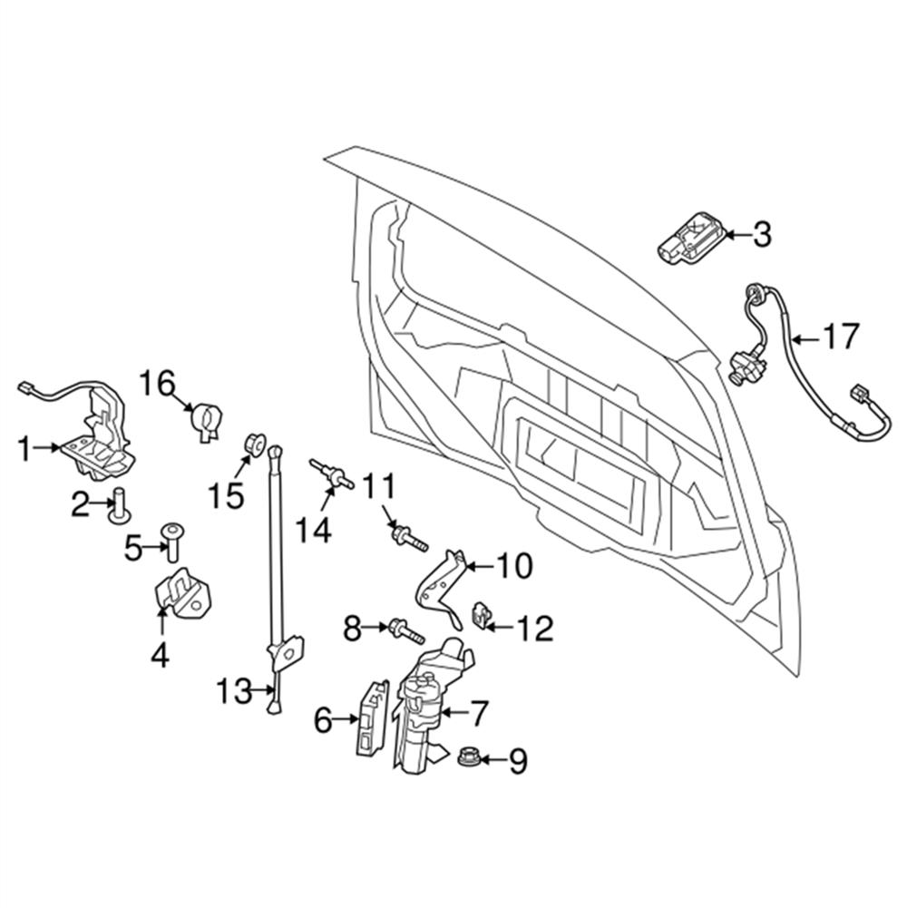 For 2013-2019 Lincoln MKT EE9Z-19G490-A Rear View Reverse Backup Parking Camera