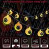 Halloween String Lights, Halloween Decoration Scary Halloween For Party, Yard, Garden Decorations-ghost eye-3 meters 20 lights