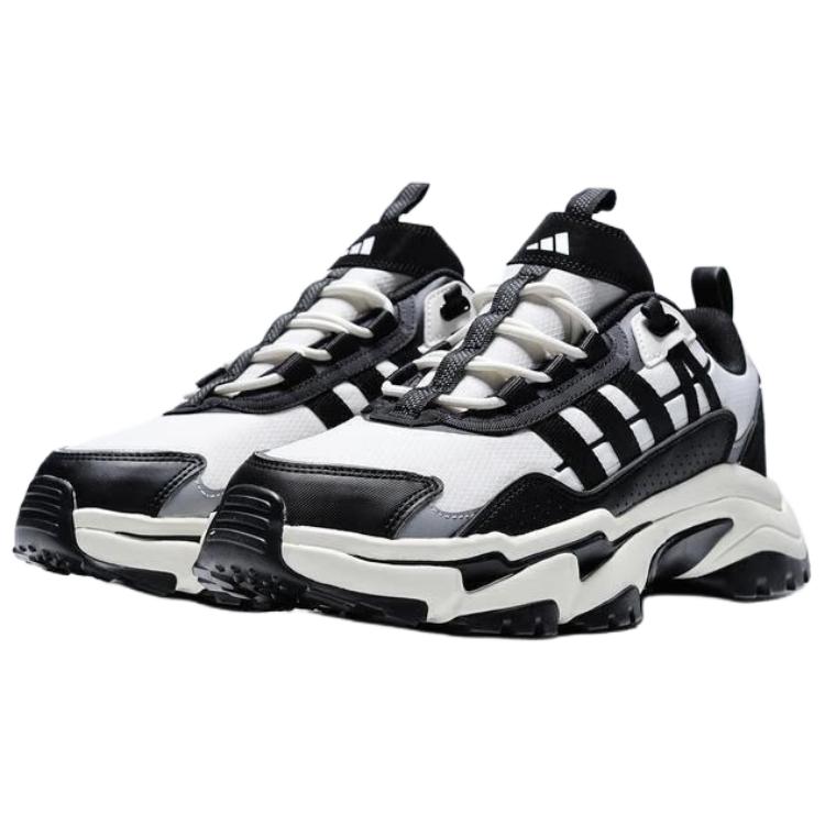 adidas CITYWOWLK Удобные тканевые кроссовки для бега, унисекс, черные с белым, KI5160