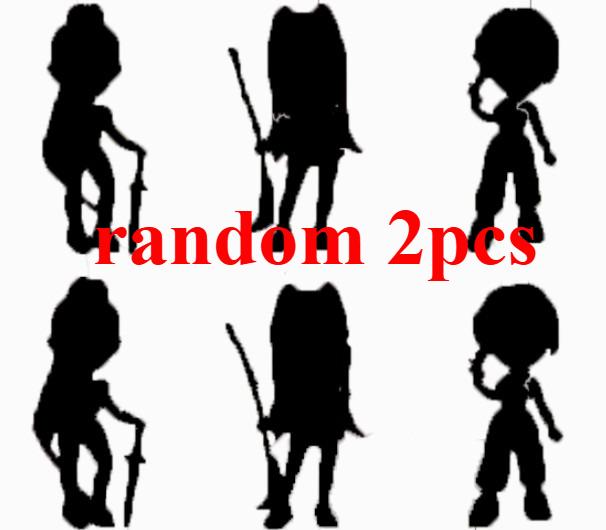 Горячие K-pop 6 штук Охотницы на демонов Lumimila Zoe Подарки группа фигурка кукла настольное украшение модель игрушка случайная коробка-сюрприз модный сюрприз
