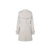 Burberry Тренч женский Лаймово-серый 80209691