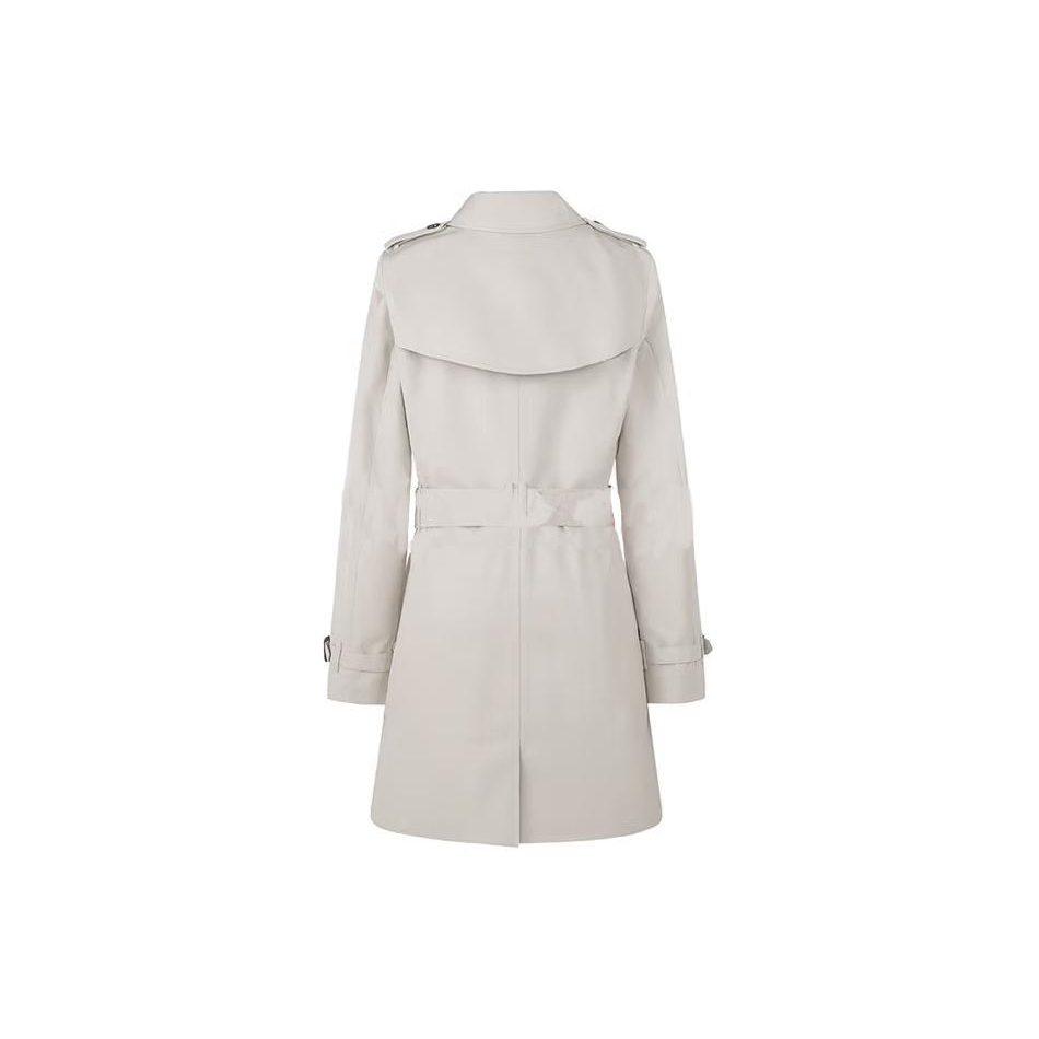 Burberry Тренч женский Лаймово-серый 80209691