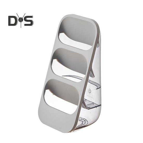 Многоуровневый органайзер для кистей для макияжа, настольный органайзер, большая вместимость, 3-слойный дизайн, органайзер для ванной комнаты