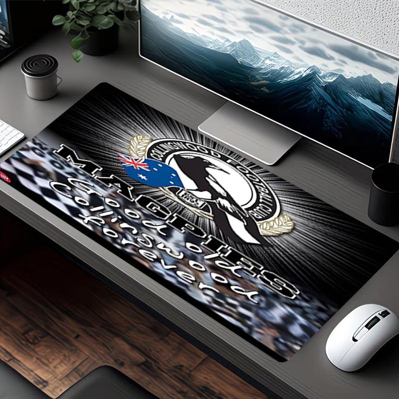 Football Club Print Mouse Pad, for Keyboard Pad Laptop PC Mat for Office Home Use, Desk Decor, Perfect Birthday Gift for Gamers