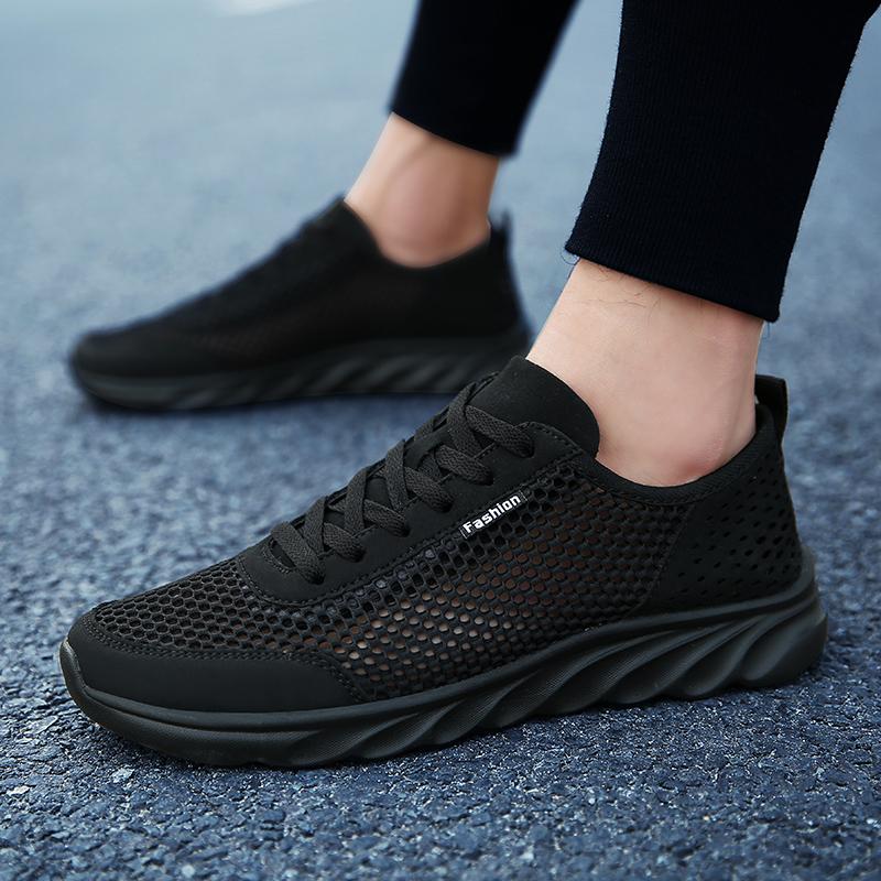 Summer sports and leisure sandals large size breathable mesh shoes summer hollow mesh thin