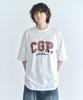 CGP Big Oversized Cgp Arch Logo Short Sleeve T-Shirt - White