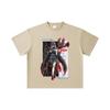 260 GSM Double Yarn 32 Count 100% Cotton Digimon V8 Lady Devimon Print Unisex Heavy Cotton T Shirt