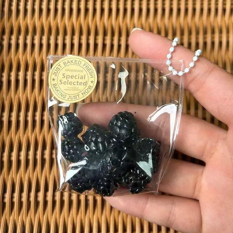 Kawaii симуляция стресса игрушка липкая Tpr мини фруктовая сумка брелок кулон помощь супер мягкая сжимаемая игрушка подарки для детей