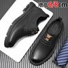 Inner Height-increasing Men's Shoes Business Casual Leather Shoes Men's 2025 Summer New Leather Breathable Work Commuter Shoes Men's