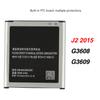 Оригинальный аккумулятор высокого качества EB-BG360BBE для Samsung GALAXY J2 2015 G3606 G3608 SM-J200H SM-G361H