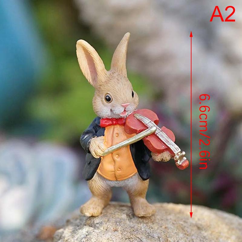 1Pc Mini Countryside Turtles Rabbits Hedgehog Statues Sculptures Yoga Figurine Living Room Home Fish Tank Decor Desk Ornaments