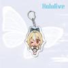 Аниме игры Hololive акриловый брелок металлическое кольцо автомобильная сумка украшение для ключей аксессуар подарок аниме подарки кулон