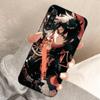 Guren Ichinose Cartoon Phone Case For Xiaomi Redmi Note 11 10 9T 8 7 Pro Redmi 10 9 9A 9C 8 7 6 Soft Black Phone Cover