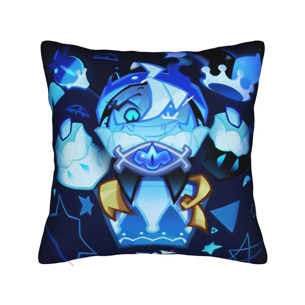Shadow Milk Cookie Run Kingdom Квадратные Наволочки Чехлы для Подушек на Сиденье Милые Мультяшные Аниме Чехол для Подушки Домашний Декор Наволочка 45*45