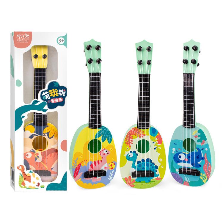 Ukulele Children'S Toy Guitar, Early Education Beginners Can Play Music Guitar Instrument Gifts
