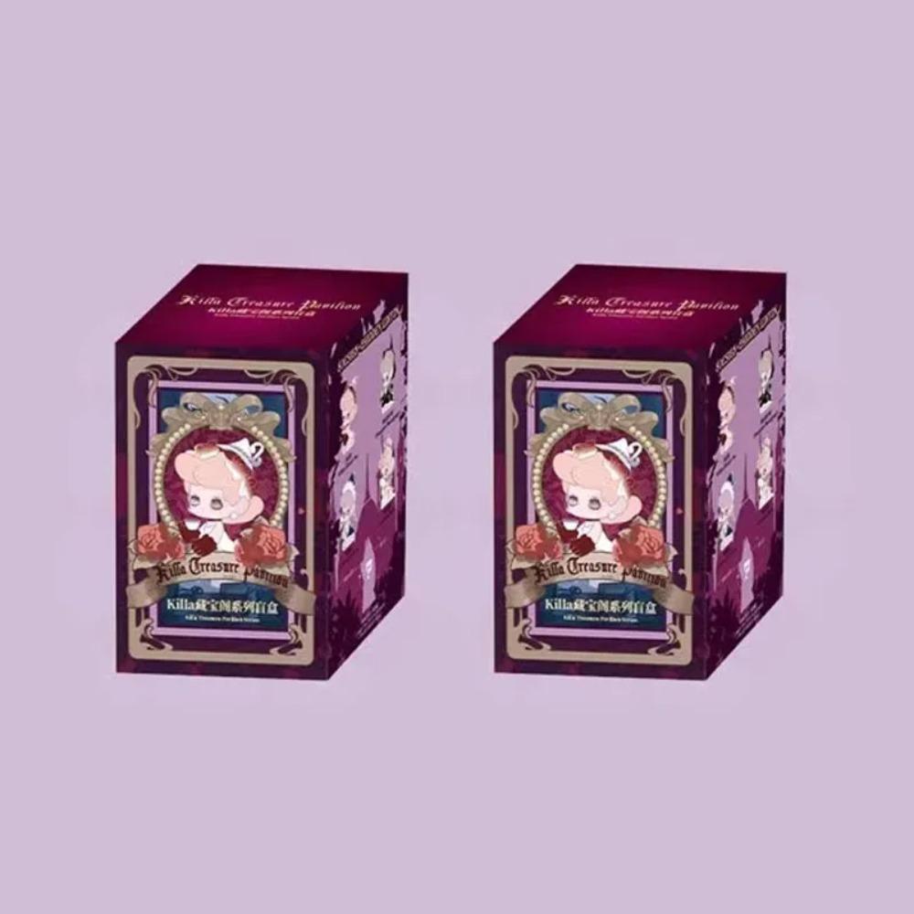 Серия Killa Treasure Pavilion Blind Box Guess Bag Mystery Box Toys Doll Cute Anime Figure Desktop Decorations Gift Collection