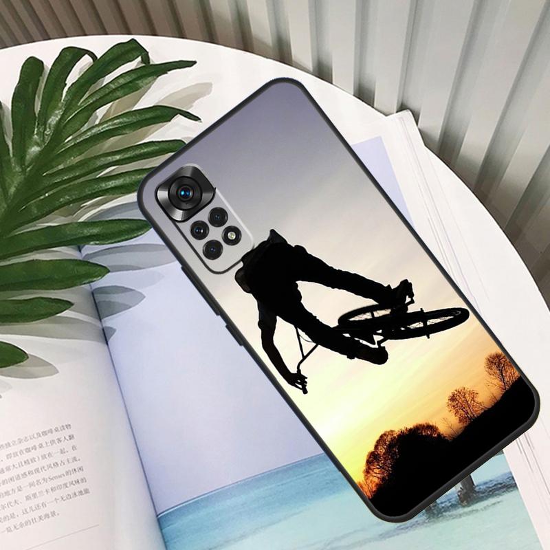 Чехол Funda Для Xiaomi Redmi Note 14 13 10 11 12 15 Pro Plus Чехол Для Redmi 15C 14C 10C 12C 13C 15 BMX Велосипед Экстремальный Спорт