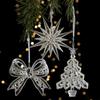 Easy To Hang Christmas Acrylic Ornaments Hanging Decorations
