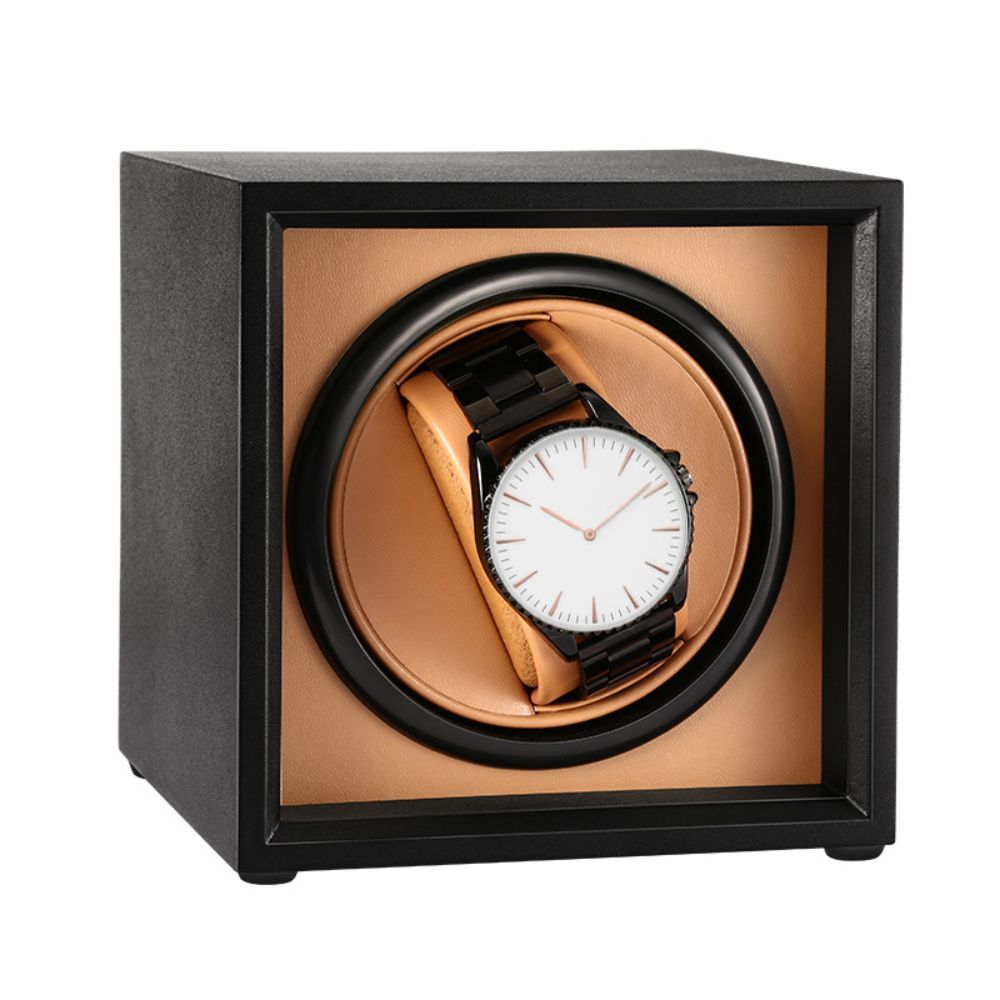 Автоматический заводчик для часов Одиночный Автоматический дисплей-бокс для наручных часов Коробка для хранения часов Коллекционер часов