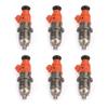6pcs Fuel Injector 68F-13761-00-00 E7T05071 Fit for Yamaha Outboard HPDI 150-200