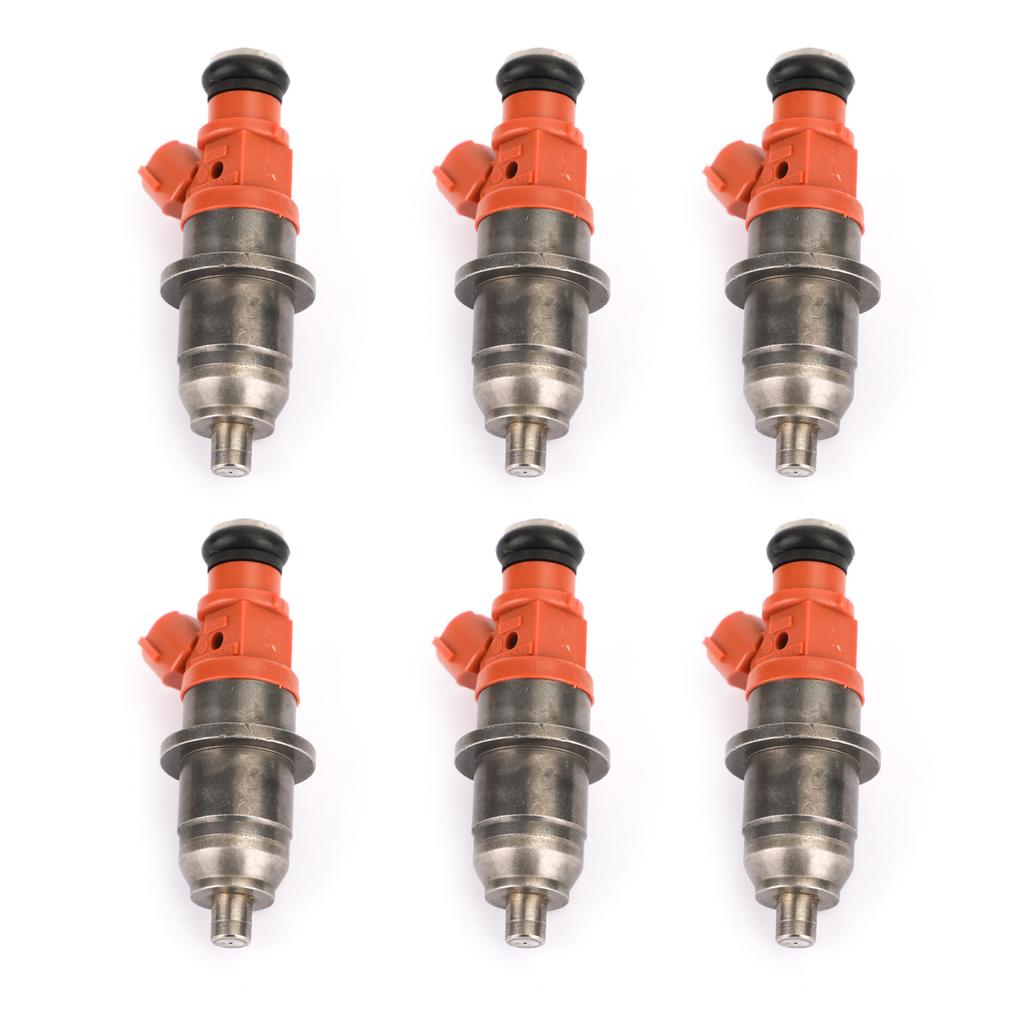 6pcs Fuel Injector 68F-13761-00-00 E7T05071 Fit for Yamaha Outboard HPDI 150-200