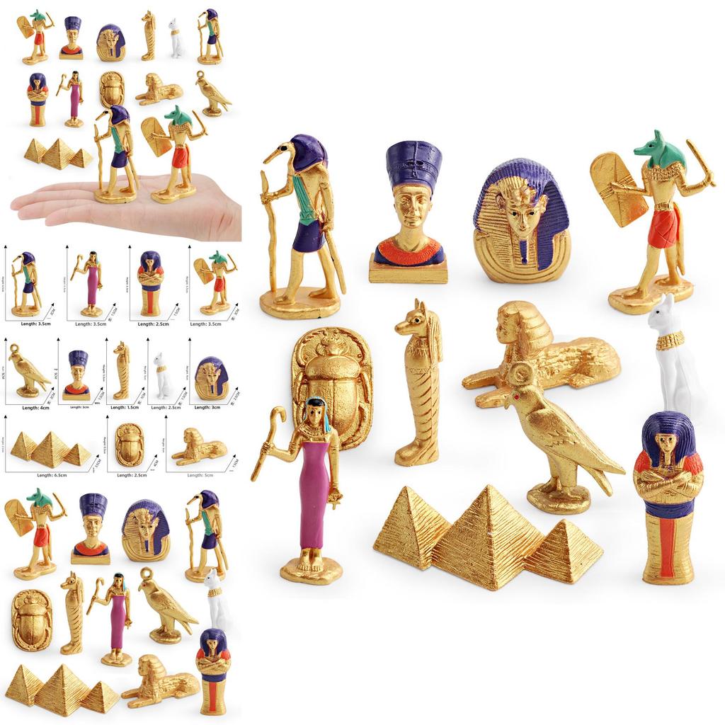 Древний Египет Королева Сфинкс Модель ПВХ Декоративная Коллекционная Для Домашней Демонстрации