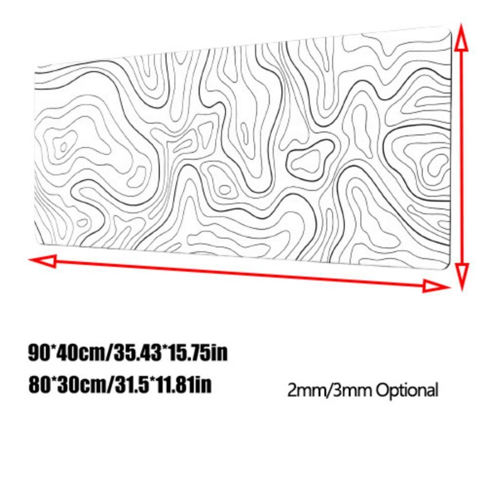 Portable Large Gaming Mouse Pad Non-Slip Base Desk Mat Cool Keyboard Mat  Company