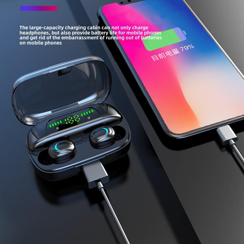 Спортивная бизнес-гарнитура Bluetooth S-вкладыши TWS с цифровым дисплеем