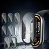 Закаленное Стекло+Чехол из ПК для Xiaomi Mi Band 10 9 8 Защитный Чехол Ударопрочный Полный Жесткий Защитный Экран Xiaomi Smart Band 10 9