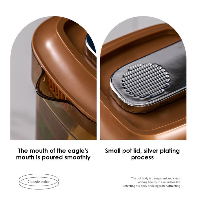 Диспенсер для воды для холодильника 2200 мл, бутылка для воды для холодильника, экономящая место емкость для воды для ежедневного увлажнения