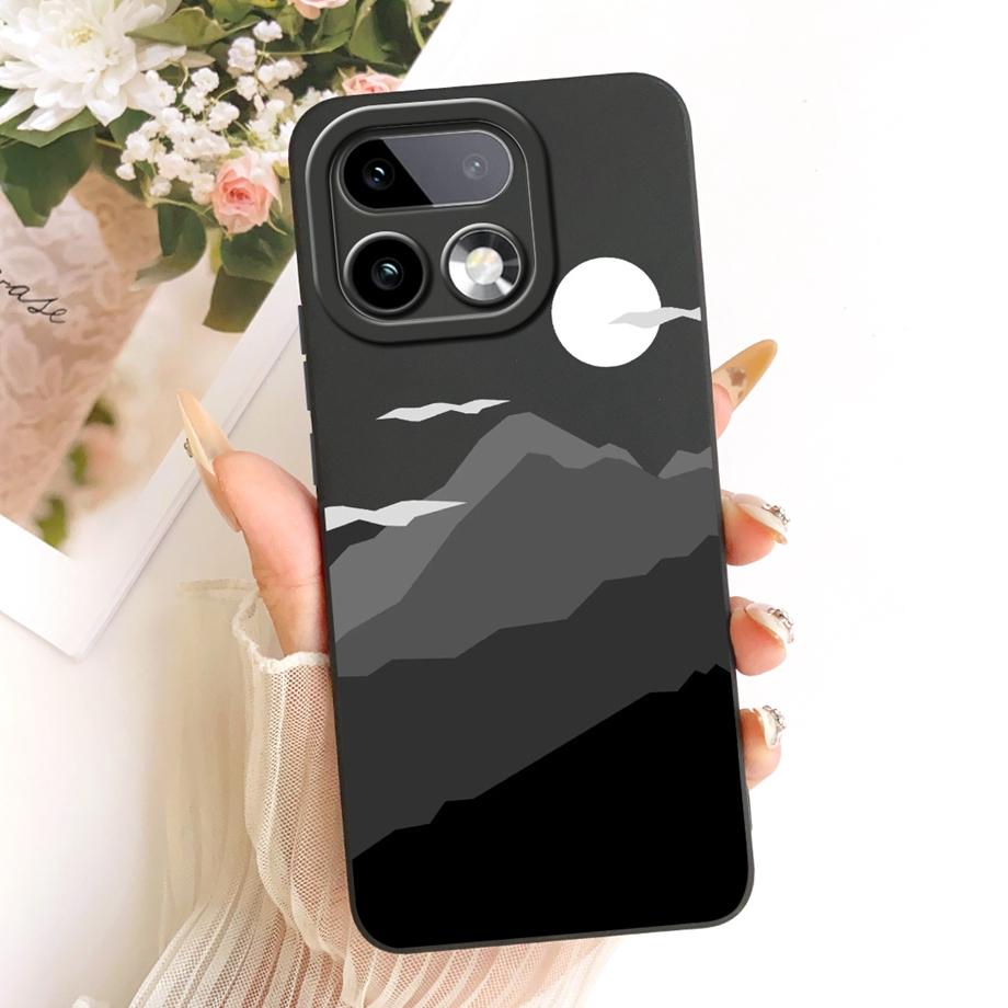Мягкий силиконовый чехол из ТПУ для Realme 16 Pro Pro+ Чехол для телефона Винтажный Звездный Вишневый Бант Печать Ромашка Бампер Для Realme16 Ударопрочный