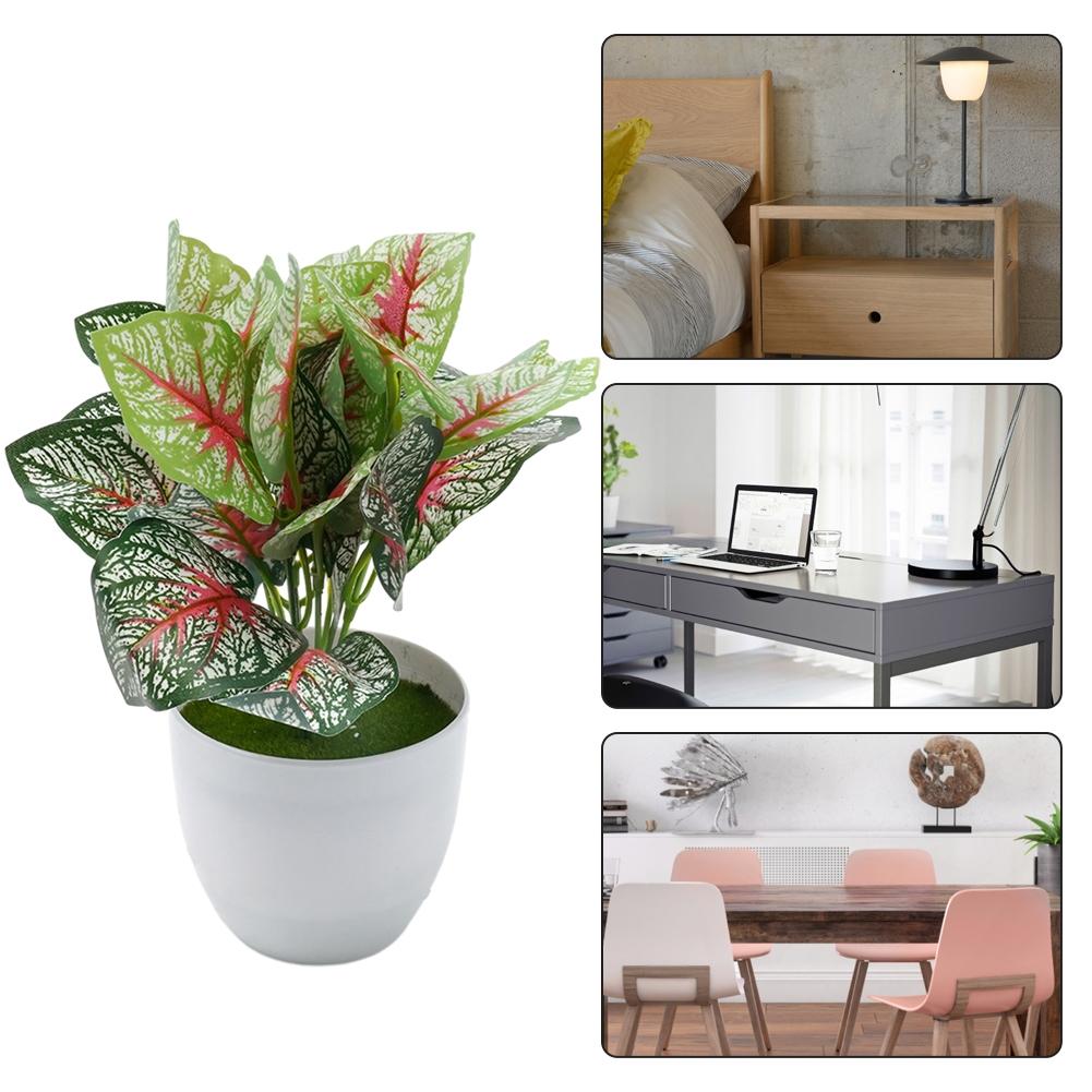 Реалистичное искусственное лиственное растение Добавьте глоток свежего воздуха в ваше пространство