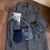 Ретро стильная джинсовая сумка через плечо для мобильного телефона, повседневная сумка-мессенджер