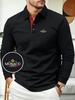 Men's Work Shirts Long-Sleeve - Casual Print Men's Tee Tops for Sports Everyday Wear, Durable Fabric, Comfortable Material Athletic Shirts for Men