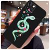 Чехол-Арт со Змеей для iPhone 17 Pro Max 15 14 13 11 12 16 Pro Max mini 15 16 Plus 16e 17 Air Чехол для Телефона