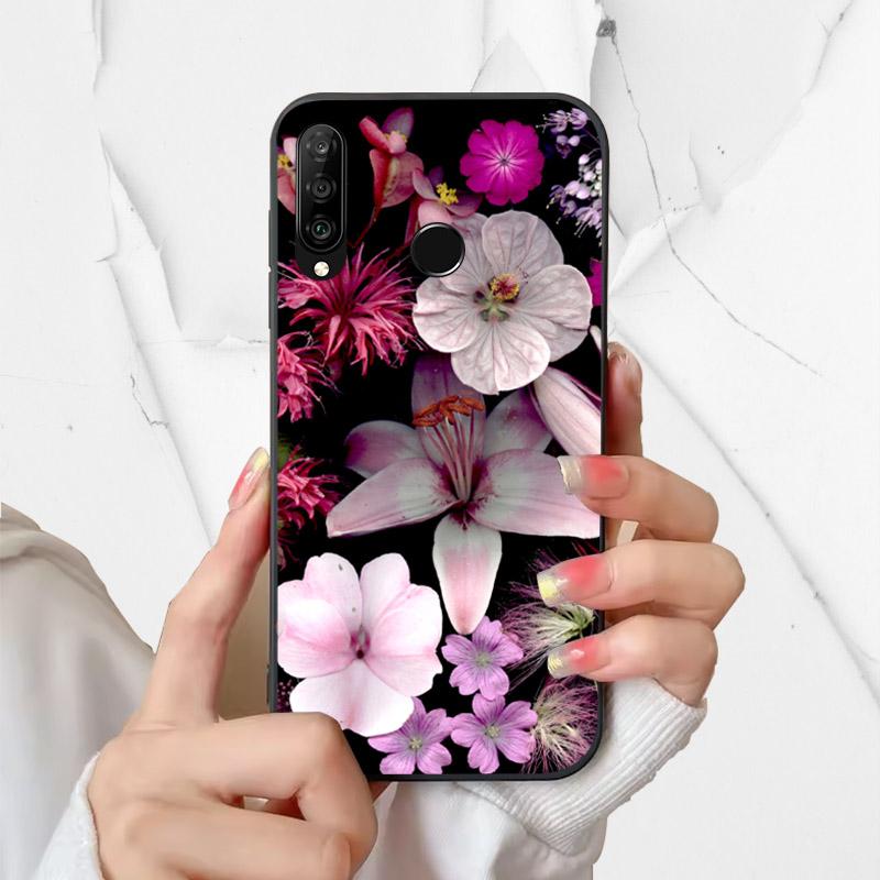 Чехол для телефона Huawei P30 Lite Силиконовый чехол MAR-LX1A Модный Расписной Ударопрочный Мягкий Fundas Для Huawei Nova 4e Чехол P30Lite