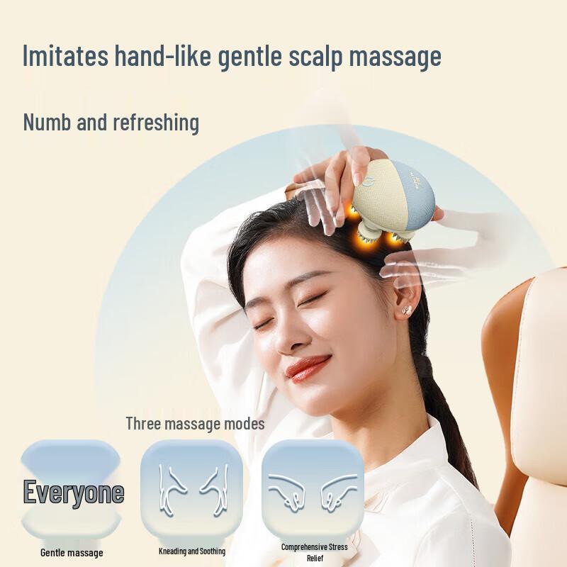 Hezheng Electric Cat Claw Head Massager