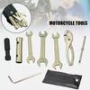 Universal Motorcycle Spark Plug Spanner Wrench Socket Tool Kit Aluminum Alloy Motorcycle Repair Tool Pliers Wrenches Screwdrive