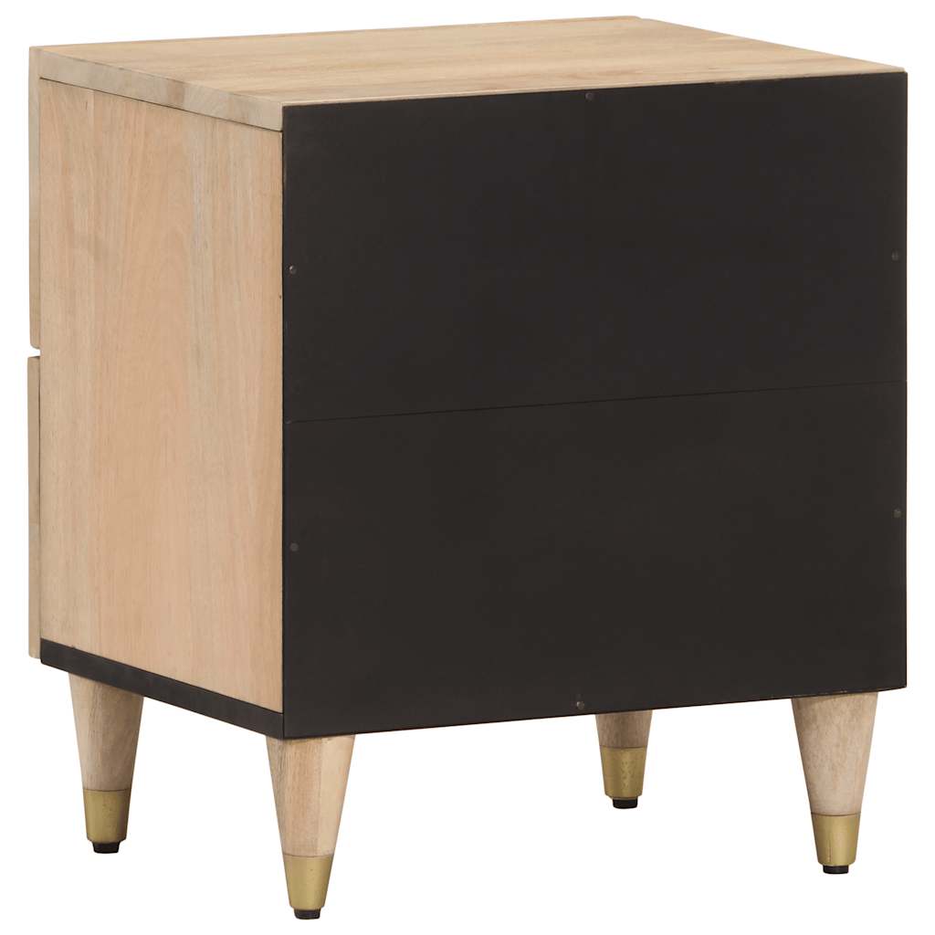 Nightstands 2 pcs. 40 x 33 x 46 cm Solid Mango Wood