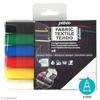 Pébéo 7A Textile Markers - Multicolor - 6 Pcs - Opaque - Indelible