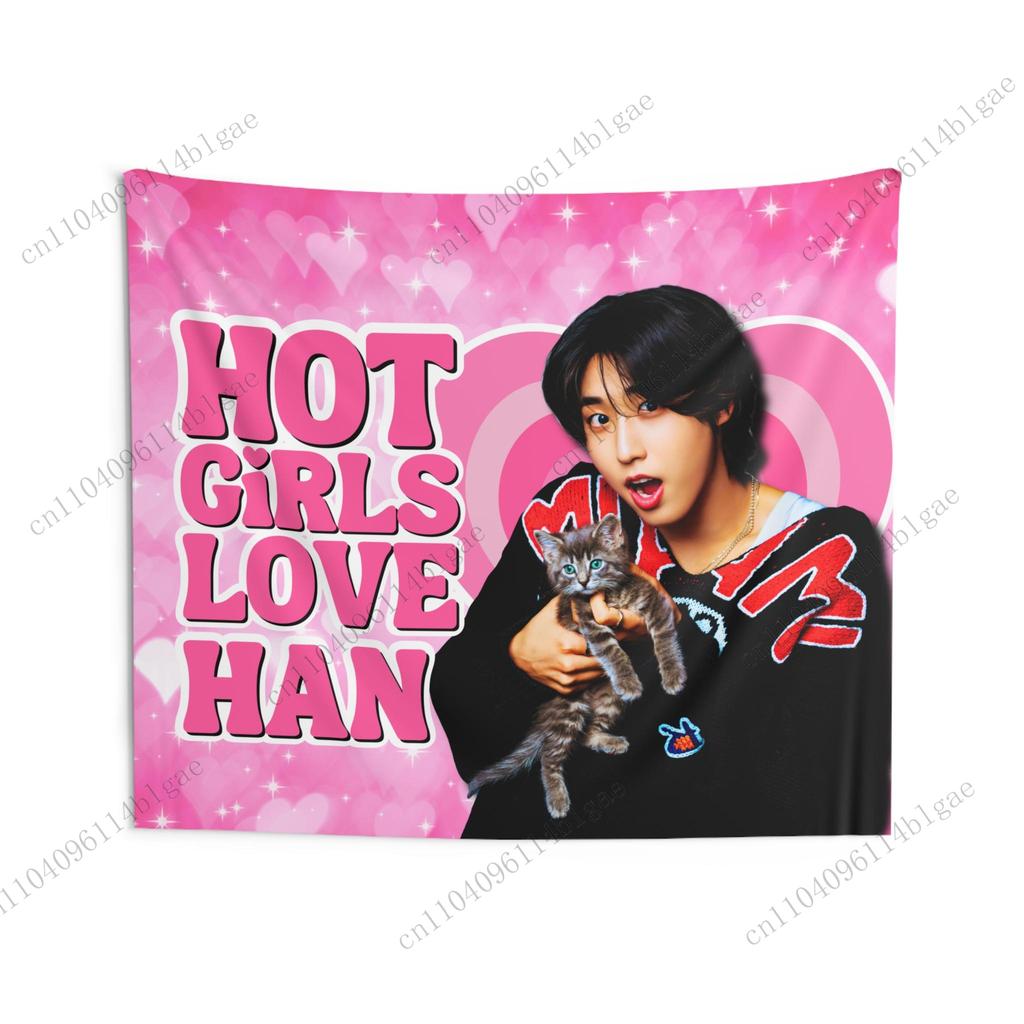 K-Pop Aesthetic Room Decor Music Idol Wall Decorating Cloth Fandom Wall Art Fan Art Room Decorations Flag Aesthetic Bedroom Deco