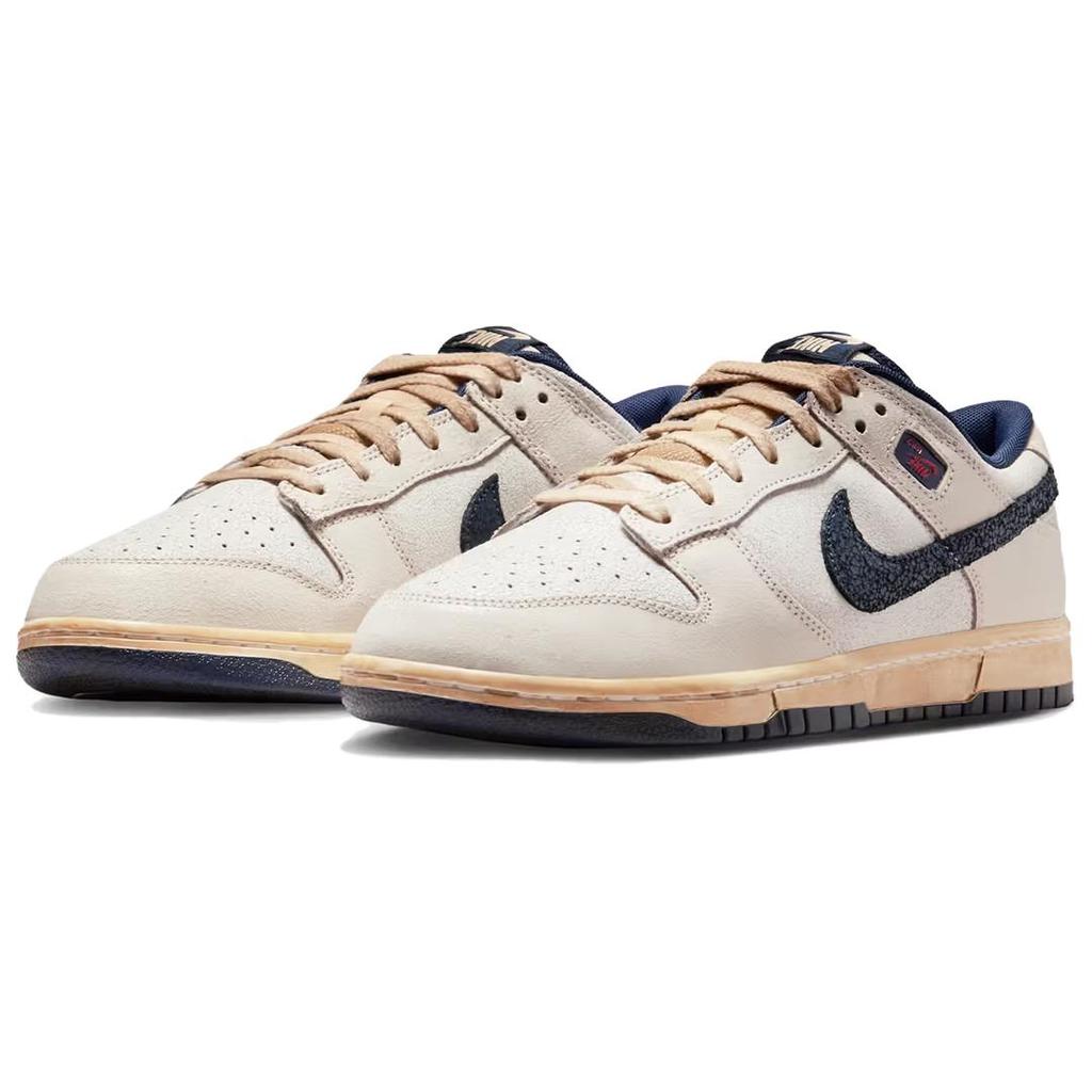 Stranger Things X Nike Dunk Low Phantom Unisex Sneakers Grey Midnight-Navy College-Grey IH6766-001