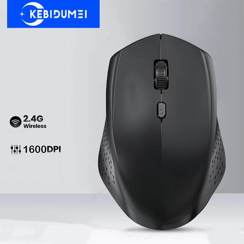 Беспроводная мышь 2.4G с двумя режимами Bluetooth 5.2 Бесшумная мышь Перезаряжаемая игровая мышь 1600 DPI Мыши для ноутбука Компьютера Win Mac OS